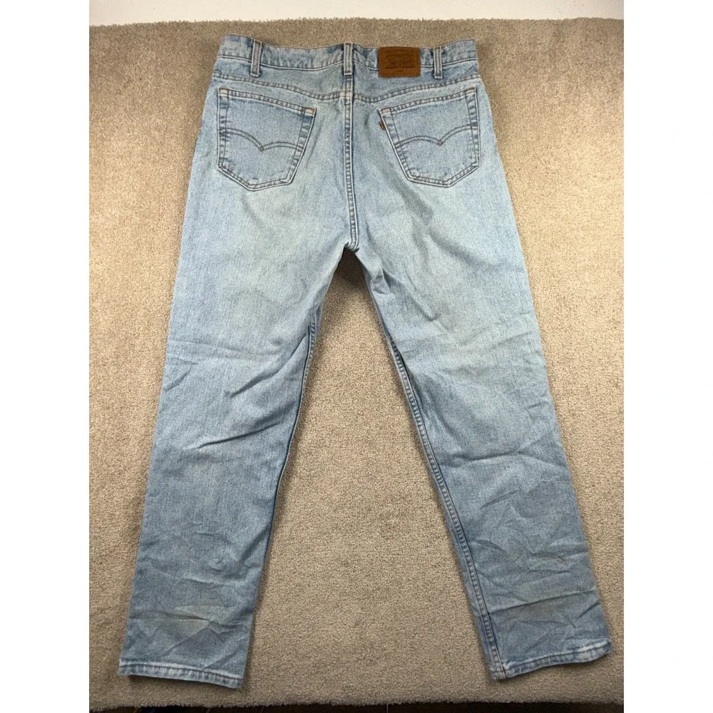 Levi's 540 Jeans Men 40x32 Blue Denim Cotton Relaxed Fit Straight Leg Streetwear